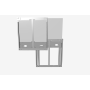 balancebox height adjustable wall mount vesa mount