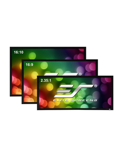 110-Inch 16:9 Front Projection Fixed Frame Screen