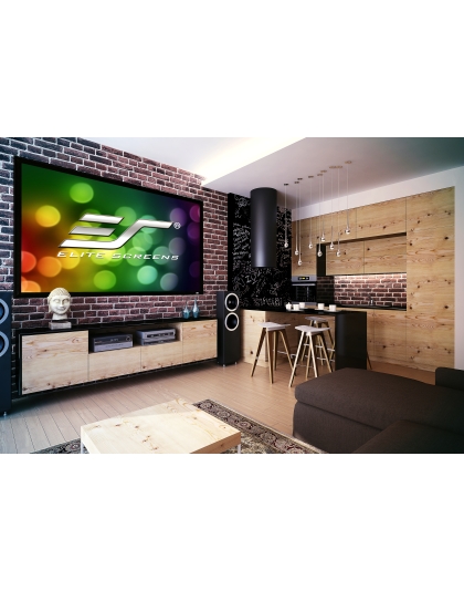 135-Inch 16:9 Front Projection Fixed Frame Screen