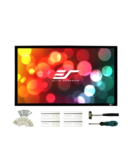 150-Inch 16:9 Front Projection Fixed Frame Screen