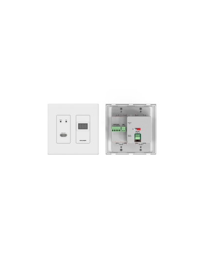 AVoIP Wall Plate Decoder for 4K60 4:2:0, HDR10