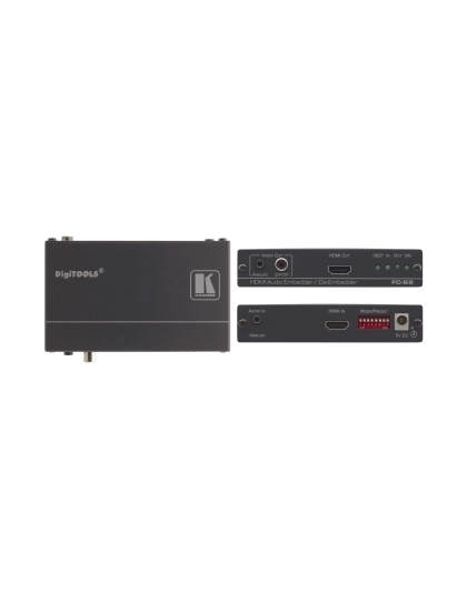 4K60 4:2:0 HDMI Audio Embedder/De−Embedder
