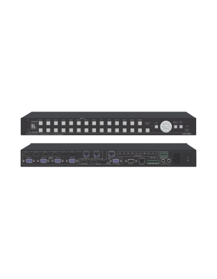 12−Input ProScale™ Presentation Matrix Switcher/4K30 UHD Scaler with Preview & Program Outputs and Legacy  Digital and HDBaseT I/Os