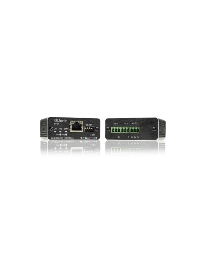 2−Channel Dante Encoder &amp; PoE Acceptor