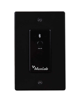 Bluetooth Audio to Dante Interface 1-Gang Wallplate
