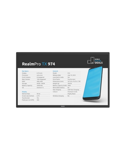 32-Inch Color ePaper Display with Android