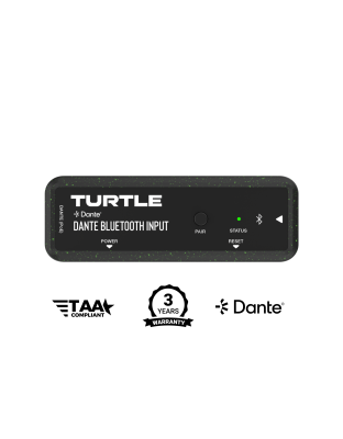 Dante Dual Channel Bluetooth Input Adapter