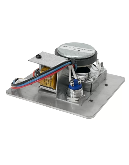 2-Gang Vandal-Resistant Intercom Station with Transformer and Call Switch