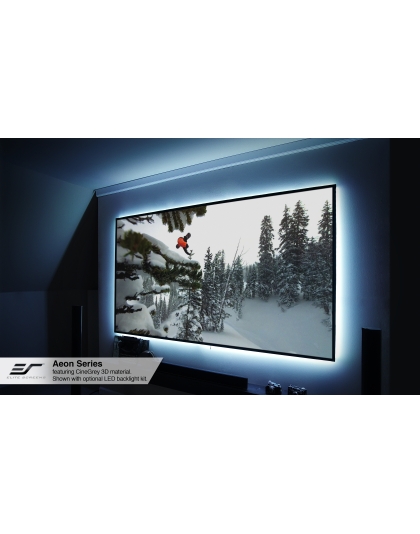 100-Inch Aeon CineGrey 3D Series Fixed Frame Ceiling/Ambient Light Rejecting 16:9 Front Projection Screen