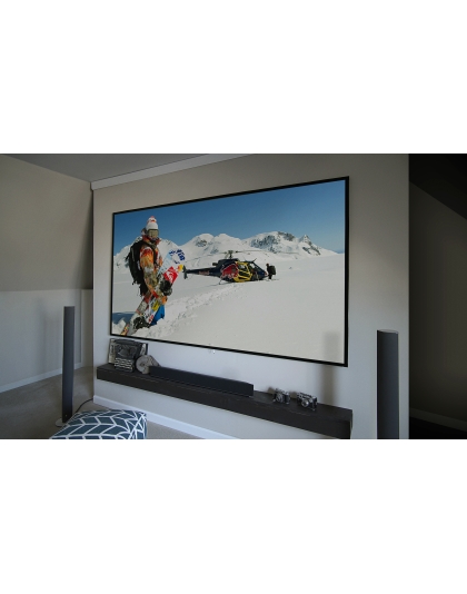 100-Inch Aeon CineGrey 3D Series Fixed Frame Ceiling/Ambient Light Rejecting 16:9 Front Projection Screen