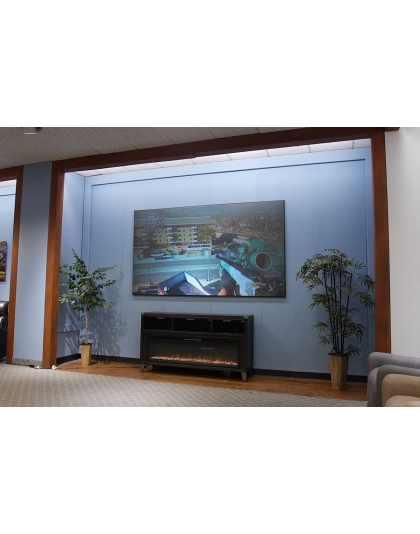 135-Inch Aeon CineGrey 5D Series Fixed Frame Ceiling/Ambient Light Rejecting 16:9 Front Projection Screen
