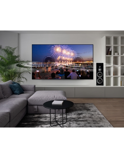 138-Inch Aeon CineWhite A8K Series Fixed Frame Acoustically Transparent 16:9 Front Projection Screen