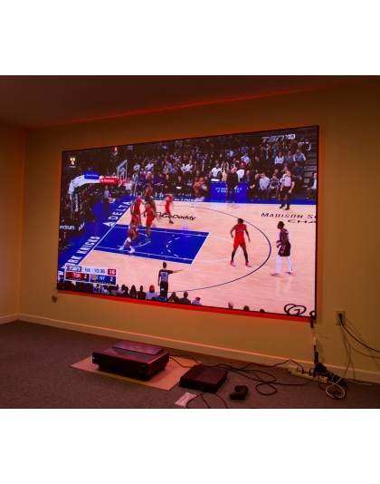123-Inch Aeon CLR Series Fixed Frame Ceiling/Ambient Light Rejecting 16:9 Front Projection Screen