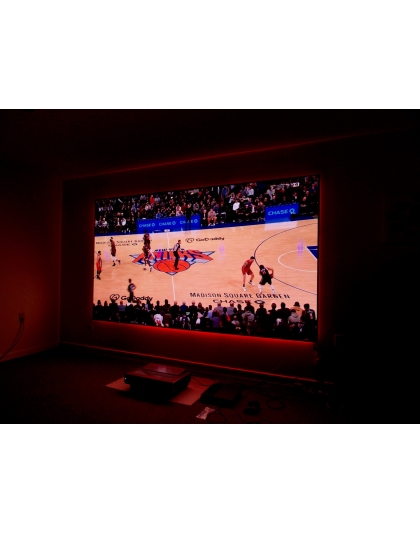 123-Inch Aeon CLR Series Fixed Frame Ceiling/Ambient Light Rejecting 16:9 Front Projection Screen