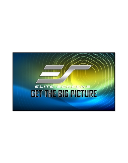 123-Inch Aeon CLR Series Fixed Frame Ceiling/Ambient Light Rejecting 16:9 Front Projection Screen