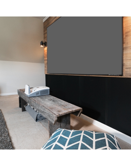 123-Inch Aeon CLR Series Fixed Frame Ceiling/Ambient Light Rejecting 16:9 Front Projection Screen