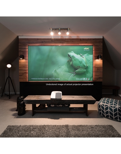 123-Inch Aeon CLR Series Fixed Frame Ceiling/Ambient Light Rejecting 16:9 Front Projection Screen
