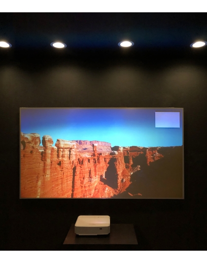 103-Inch Aeon CLR 2 Series Fixed Frame Ceiling/Ambient Light Rejecting 16:9 Front Projection Screen
