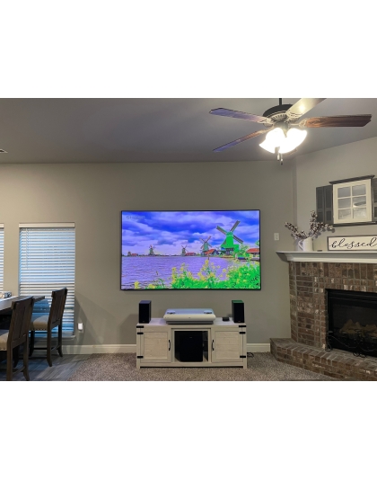 103-Inch Aeon CLR 3 Series Fixed Frame Ceiling/Ambient Light Rejecting 16:9 Front Projection Screen