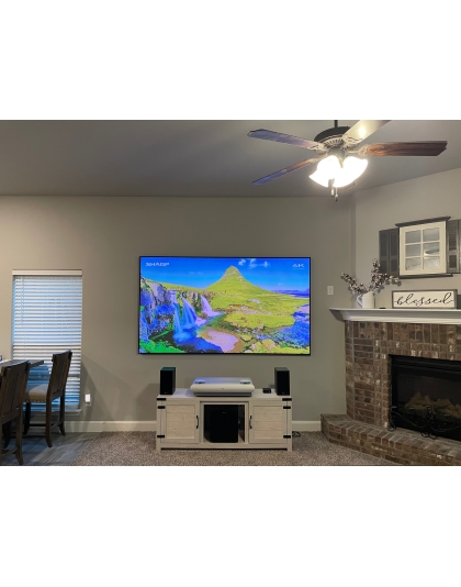 103-Inch Aeon CLR 3 Series Fixed Frame Ceiling/Ambient Light Rejecting 16:9 Front Projection Screen