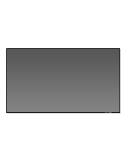 140-Inch Aeon CLR 5 Series Fixed Frame Ceiling/Ambient Light Rejecting 16:9 Front Projection Screen