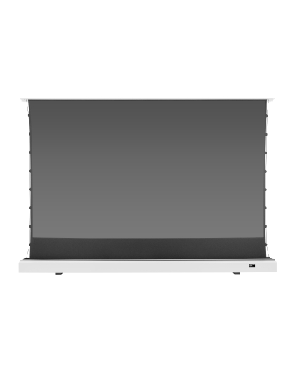 121-Inch Kestrel Tab-Tension 2 CLR 3 Series Electric Floor-Rising 16:9 Front Projection Screen