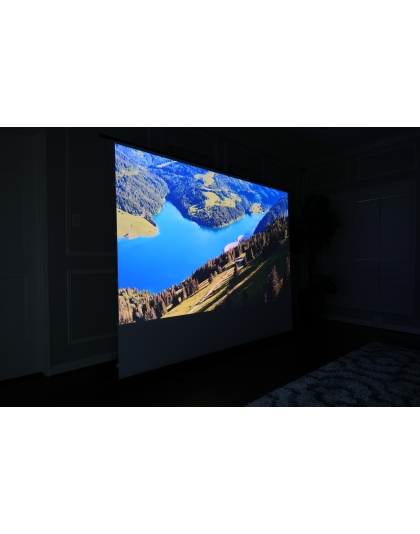 116-Inch ezCinema Tab-Tension CineGrey 4D Series Portable 16:9 Front Projection Screen