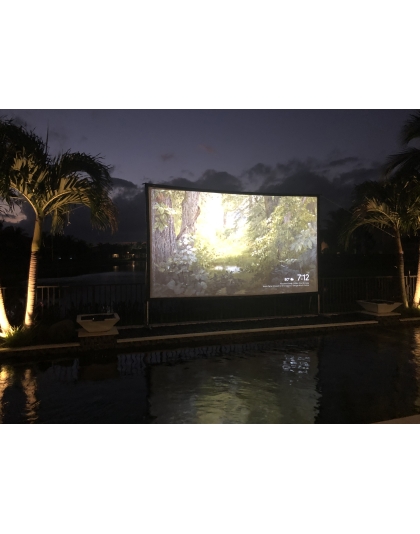 180-Inch Yard Master Plus Series Portable 16:9 Front Projection Screen