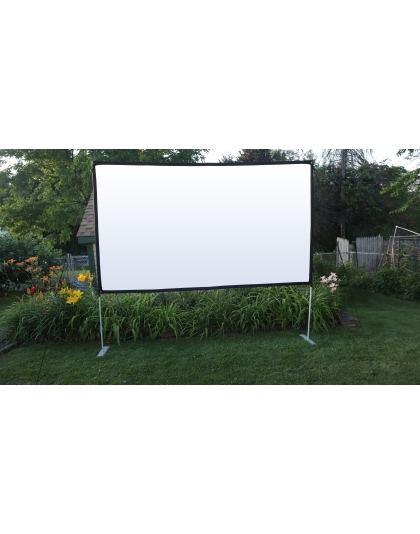 125-Inch Yard Master Lite Series Portable 16:9 Front and Rear Projection Screen