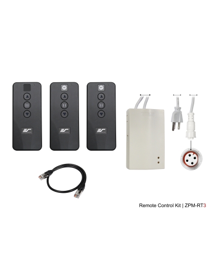 Elite Screens Remote Control Kit for Spectrum2 Series RC1 version only (Infrared and Radio Frequency Remotes,5-12vtrigger cable)