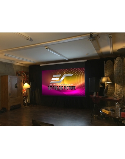 150-Inch Starling 3 Series Electric 16:9 Front Projection Screen