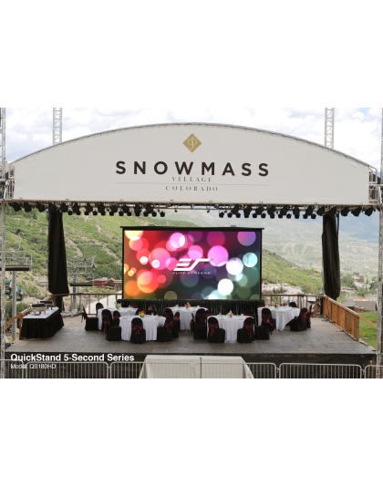 150-Inch Front Projection Portable Screen with Case