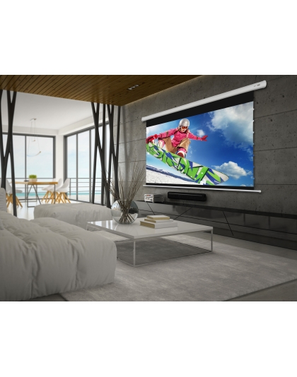115-Inch VMAX Tab-Tension 3 Series Electric Wall/Ceiling Tab-Tension 16:9 Front Projection Screen