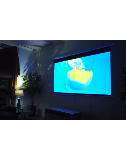 115-Inch VMAX Tab-Tension 3 Series Electric Wall/Ceiling Tab-Tension 16:9 Front Projection Screen