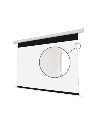 115-Inch VMAX Tab-Tension 3 Series Electric Wall/Ceiling Tab-Tension 16:9 Front Projection Screen