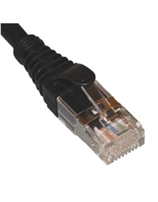 PATCH CORD, CAT6A, FTP, 15 FT, BK