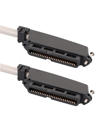 25-PAIR CABLE ASSEMBLY  F-F, 90deg, 10'