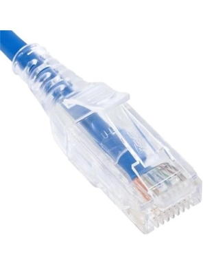 PATCH CORD CAT 6 SLIM CLEAR SR 10PK 10FT