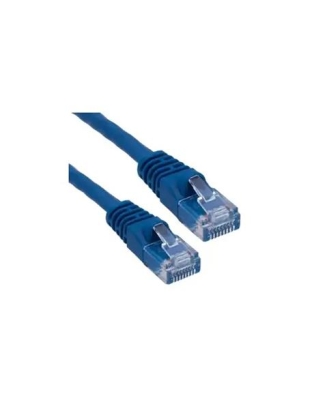CAT6E PATCH CORD BOOTED 3' BLUE